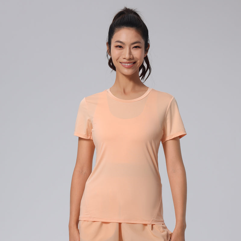 Women's Mesh Sports T-Shirt – Short Sleeve