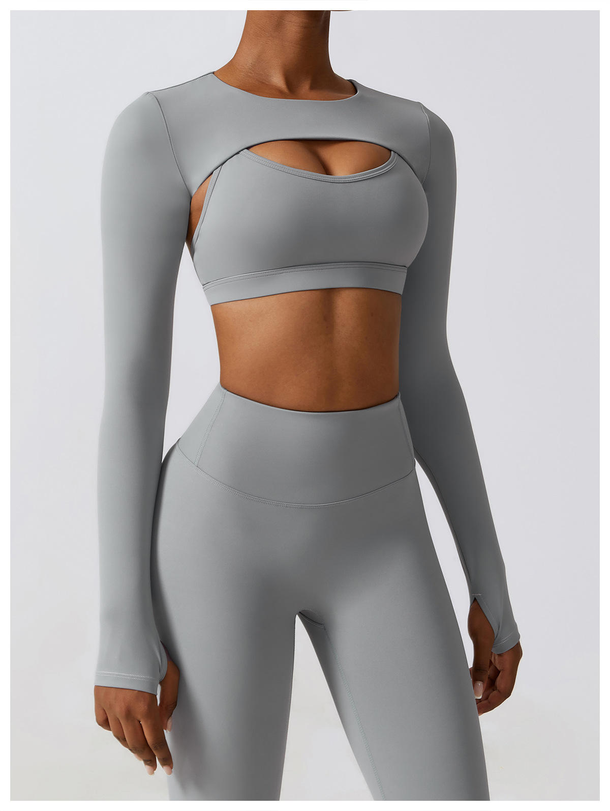 Women's Seamless 4-Piece Fitness Set