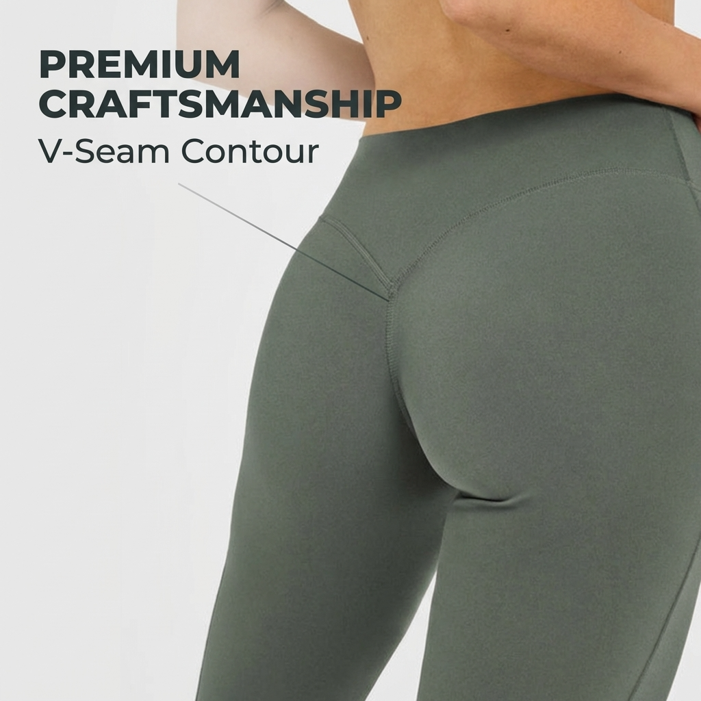 Women's High-Waist Straight Leg Yoga Leggings