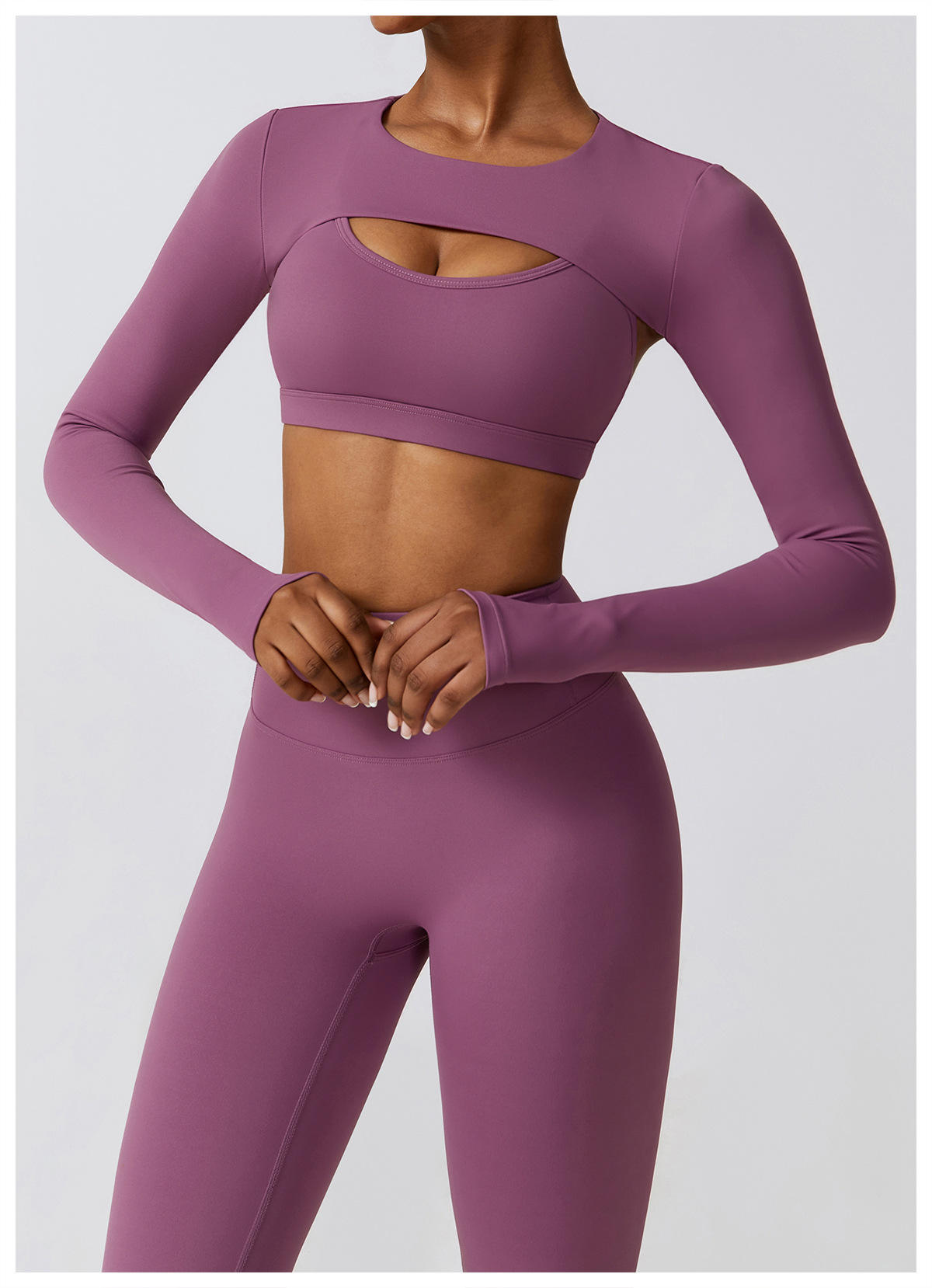 Women's Seamless 4-Piece Fitness Set